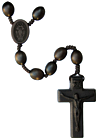 Rosary - Jujube Wood 21"